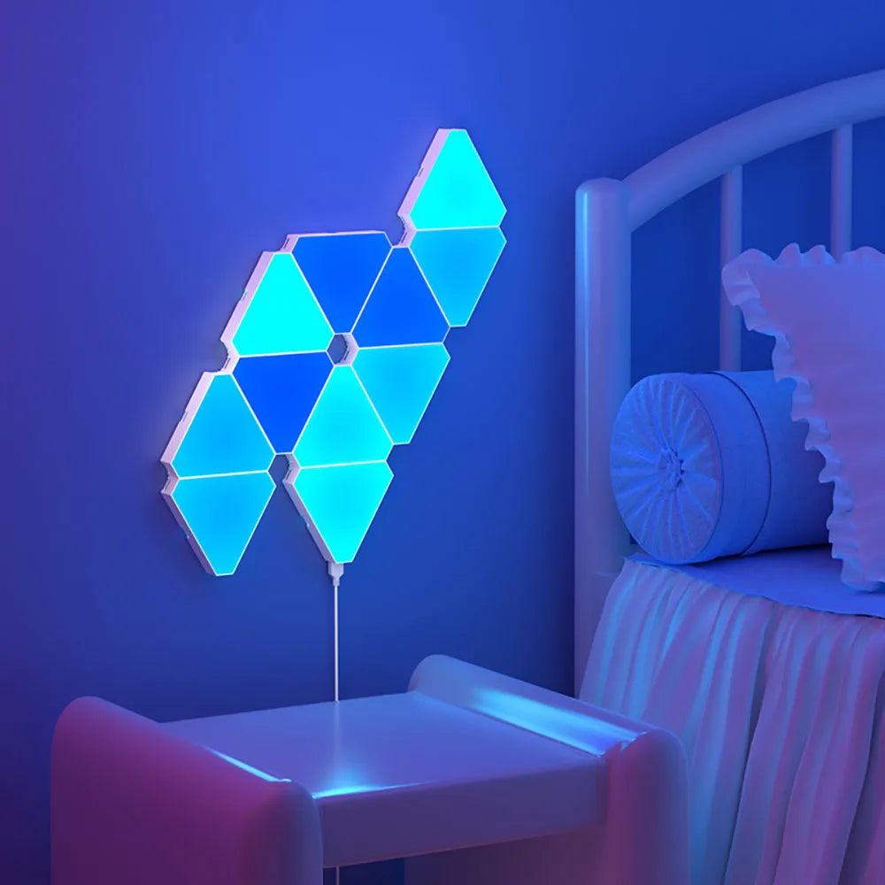 LED Triangular Quantum Smart Lamp