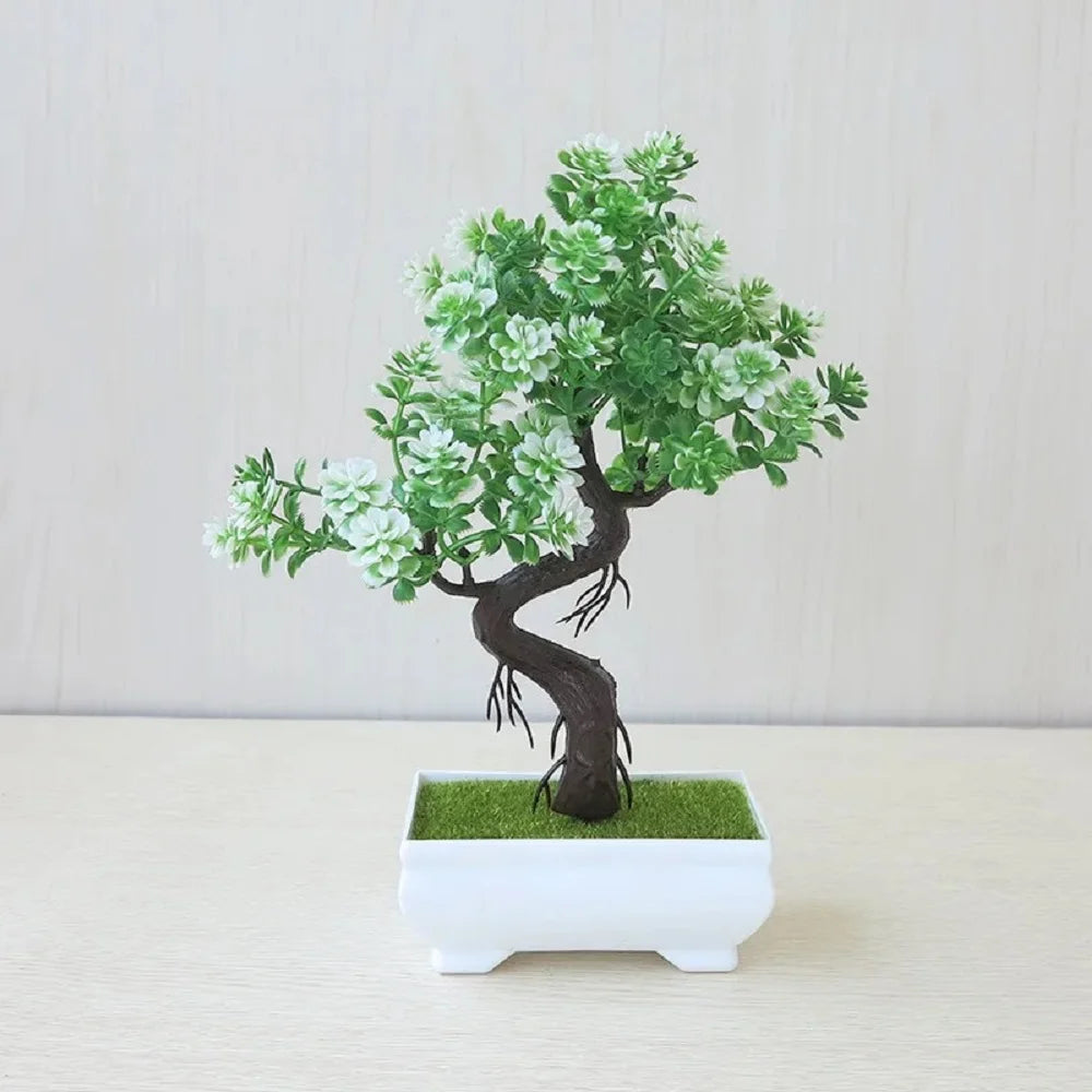 Artificial Plastic Plants Bonsai Small Tree